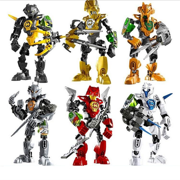 ของเล่นตัวต่อเลโก้ ลาย Hero's factory 3.0 (6 แบบ)