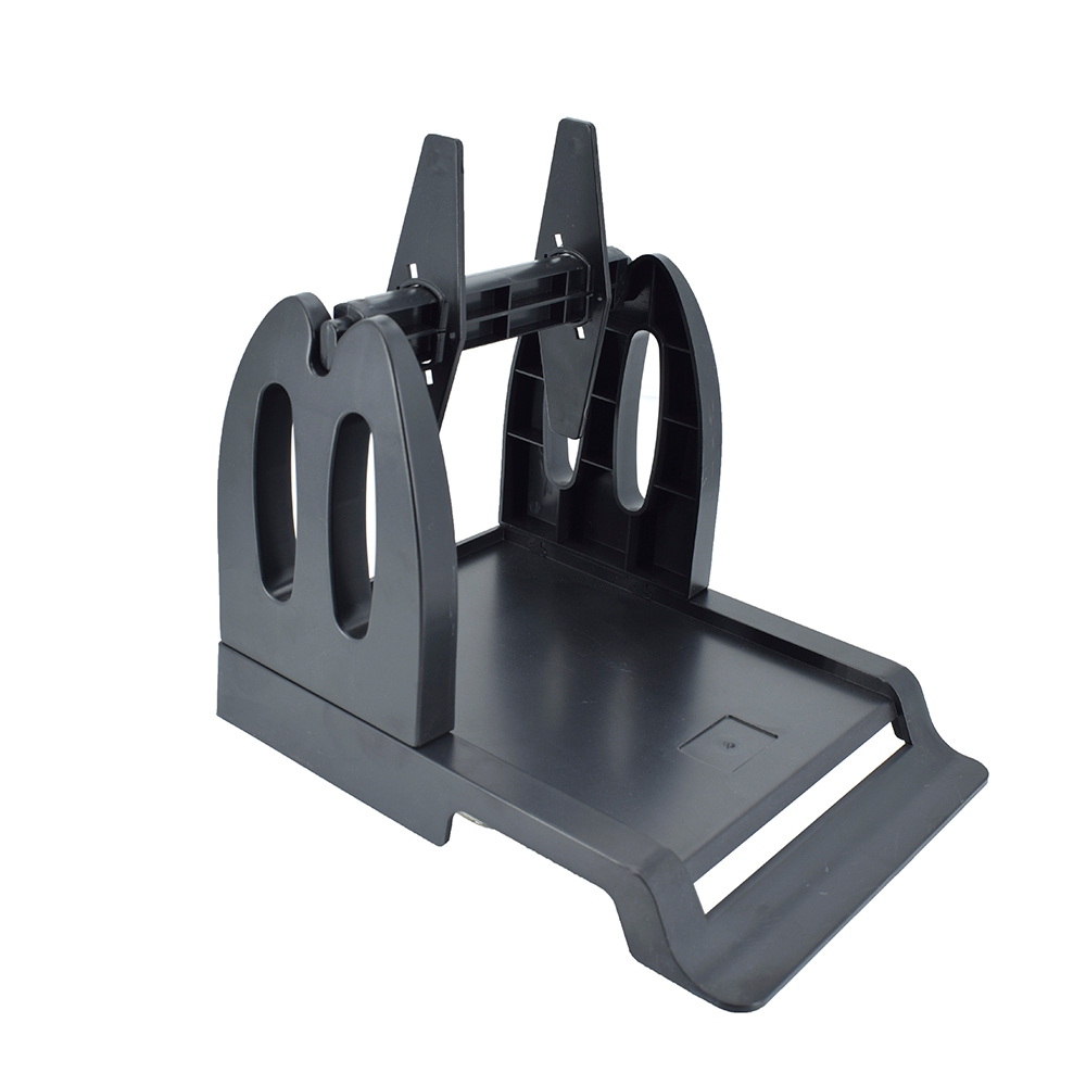 2 นิ้ว 3 นิ้ว 4 นิ้วเครื่องพิมพ์ฉลากความร้อนที่ใส่กระดาษขาตั้งกระดาษด้านนอกกระดาษโกดัง