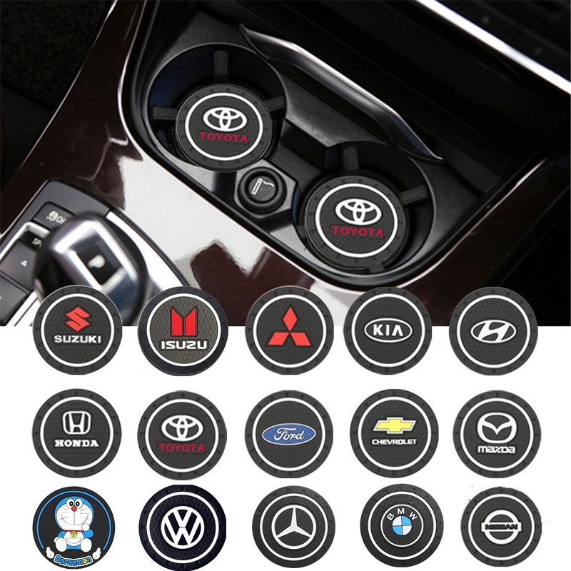 1ชิ้น ที่รองแก้วน้ำ รถถ้วยรองแก้วป้องกันการลื่นไถลอุปกรณ์รถยนต์ ผู้ถือถ้วยสากล วางแก้วน้ำในรถ car cup holder