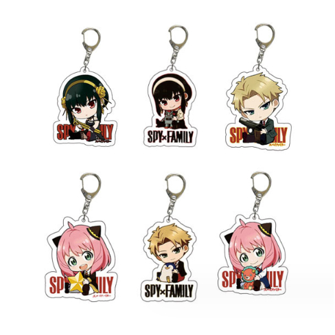 Spy Play House jiojio Acrylic Comics Twilight Arnia Joel Blair พวงกุญแจ