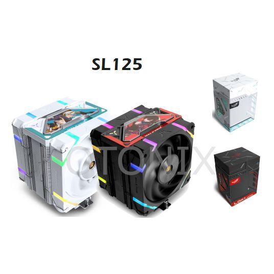 VALKYRIE SL125 CPU air cooler สําหรับ LGA1700/1200/20xx/115x/AM5/AM4