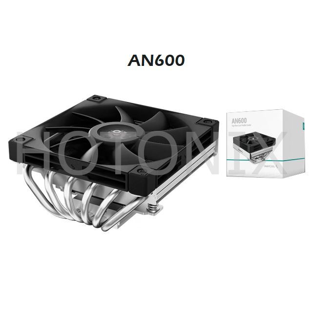 Deepcool AN600 AN400 CPU air cooler โปรไฟล์ต่ําสําหรับ LGA1700/1200/115x/AM5/AM4
