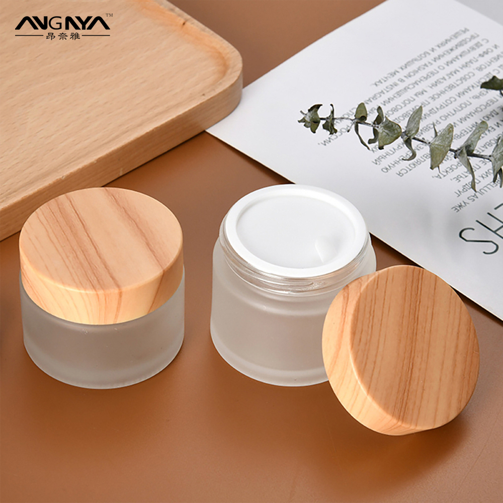 ANGNYA ถ้วยแก้วอะคริลิค สําหรับใส่เครื่องสําอาง ผงทาเล็บ แบบมืออาชีพ