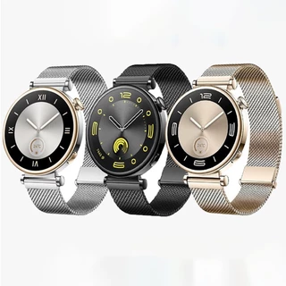 สายโลหะอุปกรณ์เสริมสร้อยข้อมือสแตนเลสสําหรับ Huawei Watch GT4 GT5 GT6 46mm GT3 SE GT2 Pro GT4 41mm 43mm GT2e