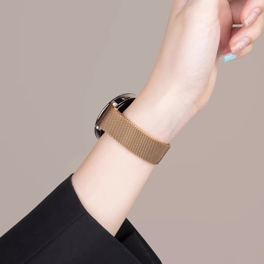 สายโลหะอุปกรณ์เสริมสร้อยข้อมือสแตนเลสสําหรับ Huawei Watch GT4 GT5 GT6 46mm GT3 SE GT2 Pro GT4 41mm 43mm GT2e ราคา ถูกที่สุด ดีลบีเคเค แกลเลอรีภาพที่ 9