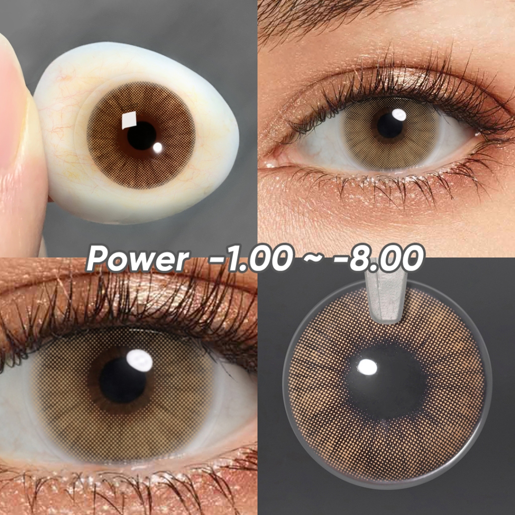 Magister (0.00~-8.00) คอนแทคเลนส์สีธรรมชาติ 2 ชิ้น ต่อ 1 คู่ Series-3