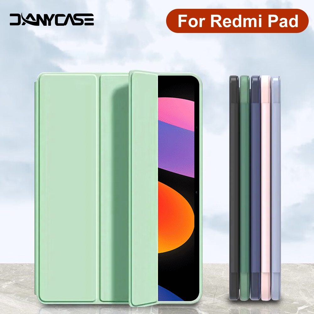 สําหรับ Xiaomi Redmi Pad SE 8.7 นิ้ว Redmi Pad Pro 12.1 นิ้ว SE 11 นิ้ว 10.61 นิ้วรุ่นใหม่สามพับปกหนัง PU