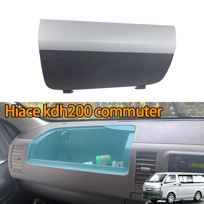 Hiace kdh200 (2005-2018) hiace commuter ฝาครอบกล่องแดชบอร์ด ผู้โดยสาร ด้านซ้าย