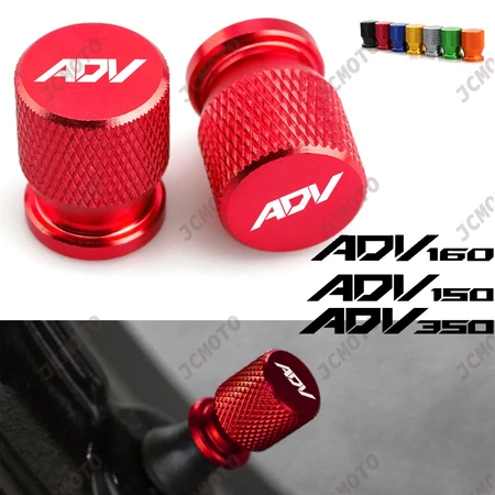 ใหม่ ฝาครอบวาล์วยางล้อรถมอเตอร์ไซค์ ลายโลโก้ “Adv” อุปกรณ์เสริม สําหรับ Honda Adv150 Adv160 Adv350 Adv 150 160 350 2023