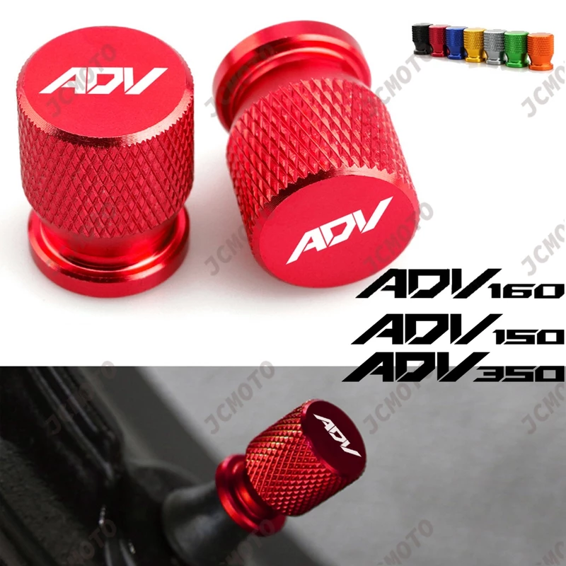 ใหม่ ฝาครอบวาล์วยางล้อรถมอเตอร์ไซค์ ลายโลโก้ “Adv” อุปกรณ์เสริม สําหรับ Honda Adv150 Adv160 Adv350 Adv 150 160 350 2023