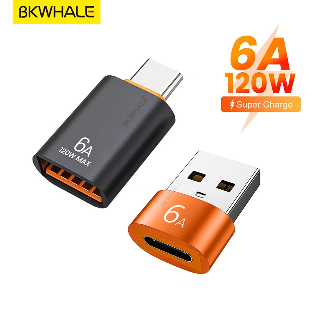 Bkwhale อะแดปเตอร์แปลง usb 3.0 เป็น Type c OTG Type c ตัวผู้ เป็น usb ตัวเมีย สําหรับแล็ปท็อป Xiaomi USBC Adaptador usb a tipo c