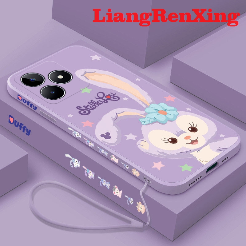 เคสโทรศัพท์มือถือ ซิลิโคนนิ่ม กันกระแทก ลายการ์ตูน StellaLou YTDXT01 สําหรับ REALME C53 5G REALME c51 2023