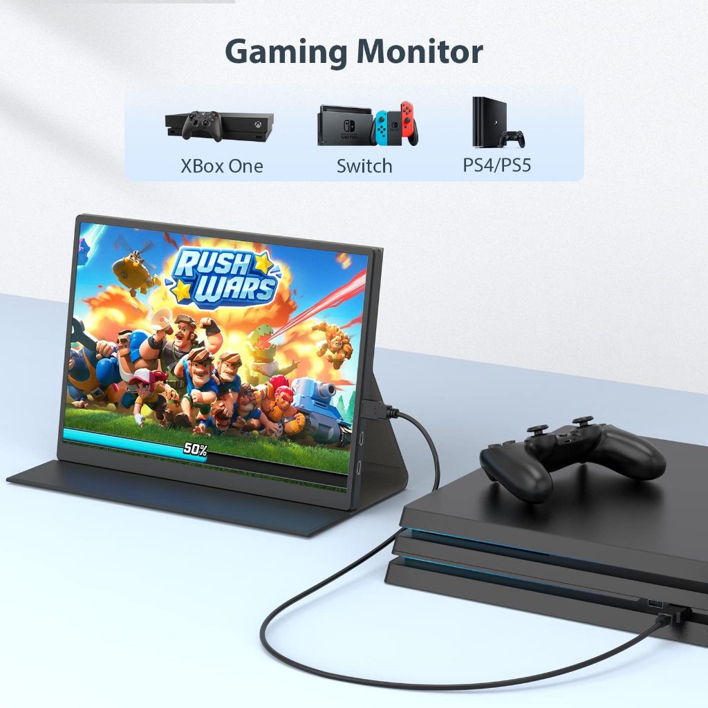 【🔥Limited Time Offer🔥】[🔥สินค้ามีจำนวนจำกัด🔥]Eyoyo มอนิเตอร์ ขนาดเล็ก แบบพกพา 10.5 นิ้ว USB C Monitor FHD 1920x1280 Second Monitor for Laptop 100% SRGB Portable IPS Display HDMI Gaming Monitor