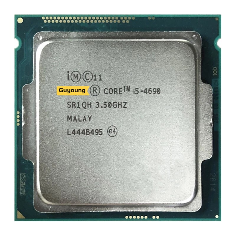 Yzx Core i5 4690 i5-4690 โปรเซสเซอร์ CPU 3.5 GHz 6M 84W LGA 1150 มือสอง