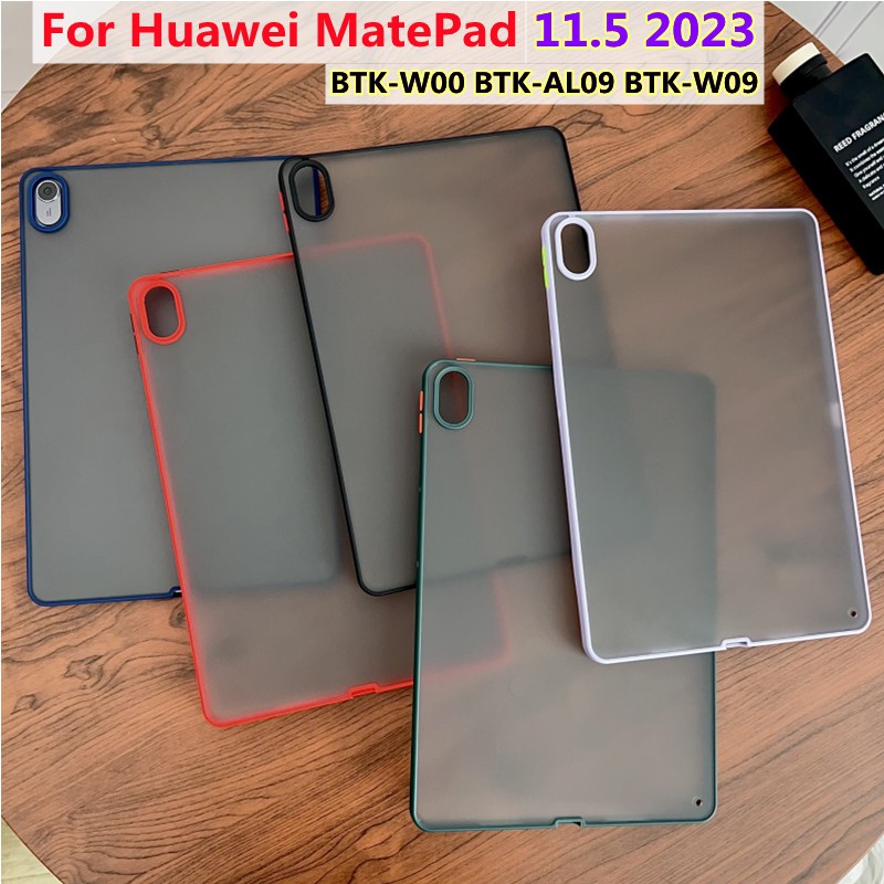 ปลอกสําหรับ HUAWEI MatePad 11.5 2023 แท็บเล็ต 11.5 นิ้ว MATT SILICON SHOCKPROOF CASE 11.5" BTK-W00 B