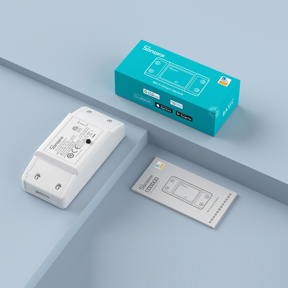 Sonoff BASICR4 สวิตช์อัจฉริยะ พร้อมเพิ่มประสิทธิภาพสูงสุด ลดต้นทุน การอัพเกรด eWeLink APP รีโมตคอนโทรล ด้วยเสียง พร้อม Google Home Amazon Alexa - รูปที่ 7