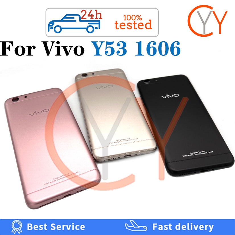 ฝาครอบปุ่มเปิดปิดแบตเตอรี่ ด้านหลัง แบบเปลี่ยน สําหรับ VIVO Y53 1606