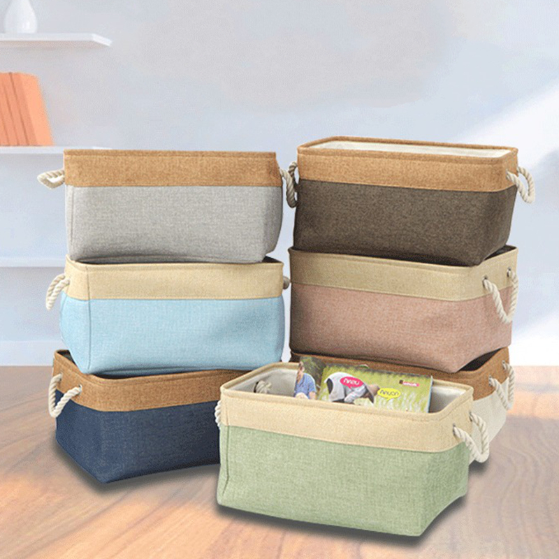 SUPO DEPOT - ตะกร้าใส่ของ ใหญ่ หนา กล่องเก็บของ พับได้ ที่เก็บเสื้อผ้า จัดระเบียบตู้เสื้อผ้า BDC125