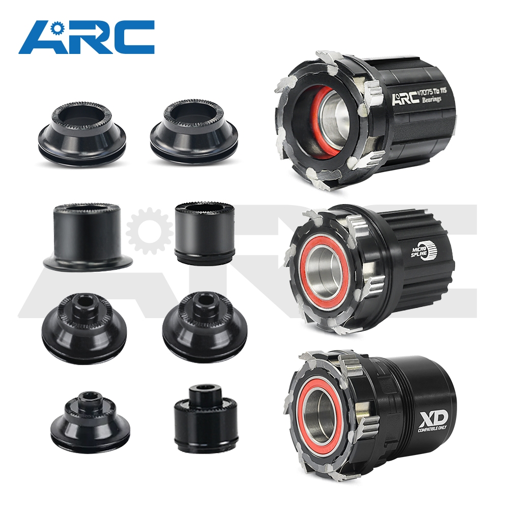 ARC MTB ด้านหลังฟรี Hub Converter อะแดปเตอร์ MT088/MT009/BOOST/MT010/MT010CBPRO/MT039 End Caps 135 มม.142 มม.148 มม.HG MS XD จักรยาน Noisy