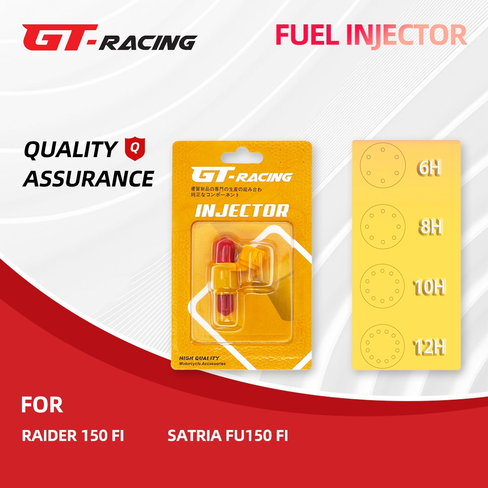 หัวฉีดแต่ง หัวฉีดน้ำมัน หัวฉีดน้ํามันเชื้อเพลิง 10 12 หลุม RAIDER 150 Fi SATRIA FU150 Fi R150Fi RAID