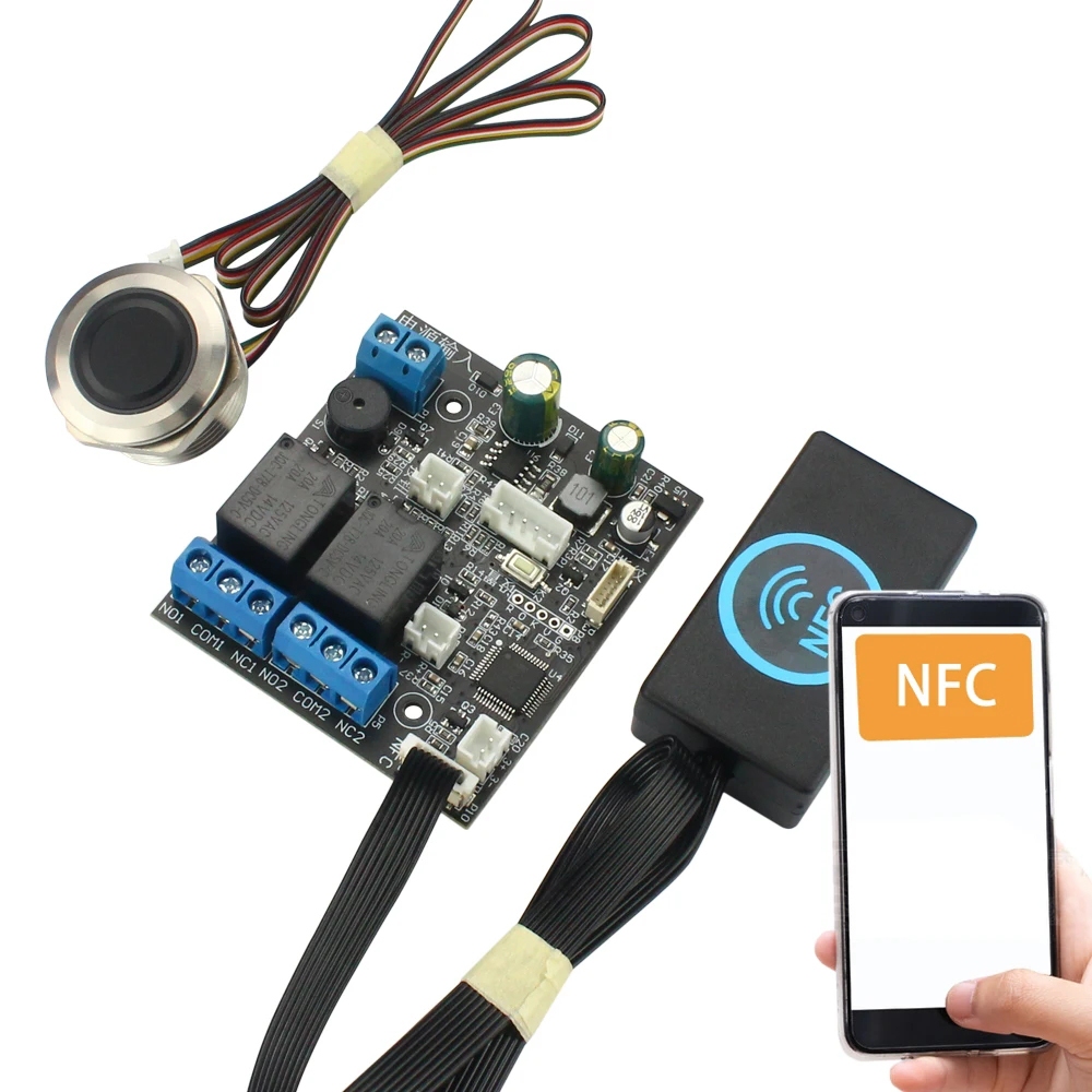 โมดูลรีเลย์ล็อคประตูรถยนต์ไฟฟ้า NFC 13.56mhz