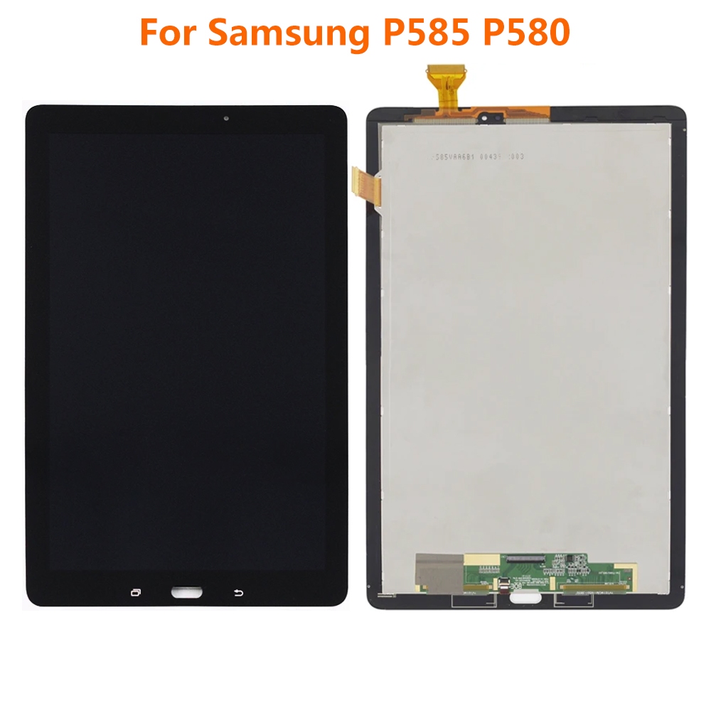 10.1 นิ้ว LCD สําหรับ Samsung Galaxy Tab A 10.1 P585 SM-P585 P-585M SM-P580 P580 จอแสดงผล LCD Touch 