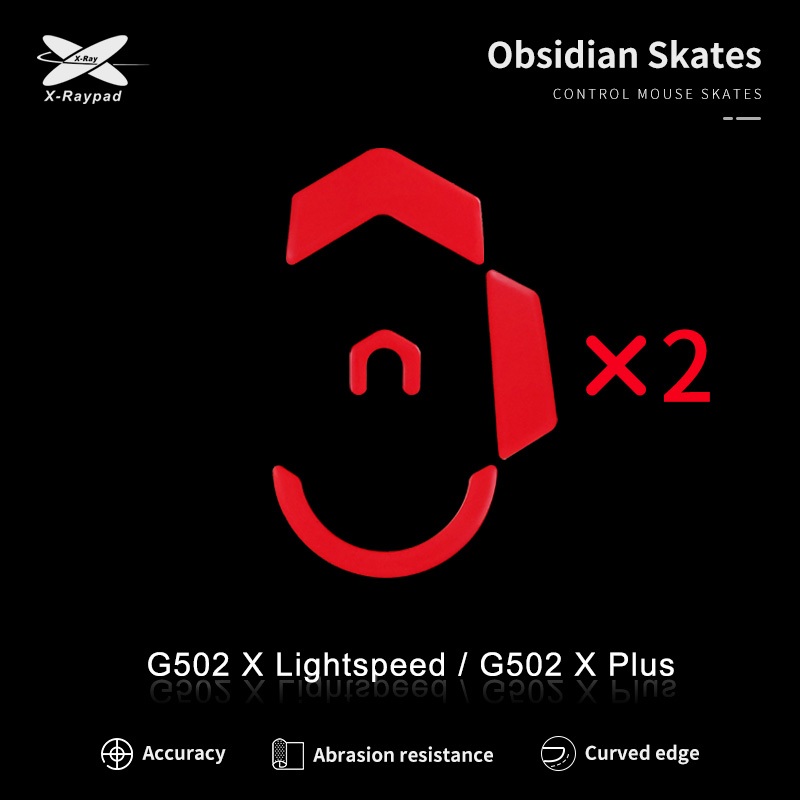 โรลเลอร์สเก็ต Obsidian สําหรับ G502 X Lightspeed / G502 X Plus / G502 X แบบมีสาย / G502 Lightspeed /