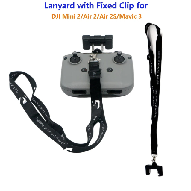 รีโมทคอนโทรล Lanyard NeckStrap W คงที่คลิปตะขอสําหรับ DJI Mini 5 pro/Neo/ Air 3S/Mini 2 Se/Mini 3 Pro/ Air 2S/Mavic Air 2/DJI Mavic 3 Drone อุปกรณ์เสริม