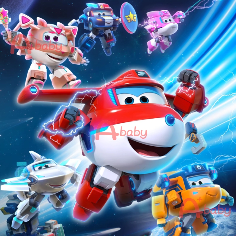 Super Wings 15 Hangar Box Auldey ของเล่นฟิกเกอร์ สําหรับเด็ก – โปรปัง