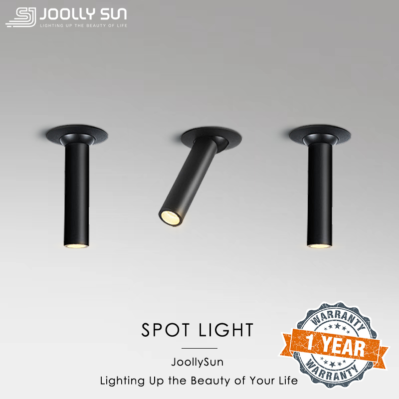 ไฟสปอตไลท์ LED ปิดภาคเรียน ไฟเพดาน ปรับมุมได้ สําหรับทางเดิน ห้องนั่งเล่น ห้องนอน ห้องรับประทานอาหาร บ้าน ห้องครัว ร้านค้า โคมไฟตกแต่ง