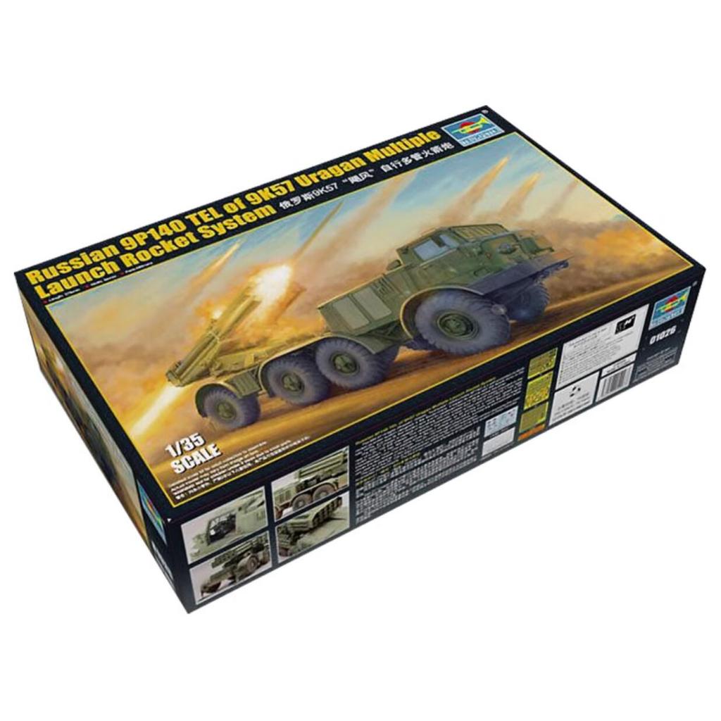 ชุดโมเดลจรวด 1/35 01026 Soviet 9P140 TEL of 9K57 Uragan