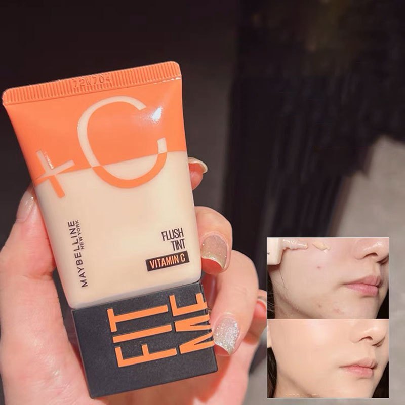 Maybelline เมย์เบลลีน ก่อนวัยเรียน c ครีมหน้าธรรมดา คนขี้เกียจ ครีมแต่งหน้า คอนซีลเลอร์ กักตัว ก่อนแ