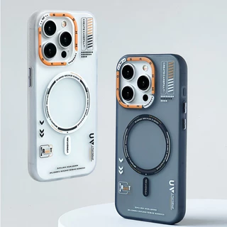 ใหม่ M1 เคสป้องกันโทรศัพท์มือถือ แบบแม่เหล็ก กันกระแทก หรูหรา สําหรับ iPhone 15 12 13 Pro 14 15 Pro Max 14 Promax