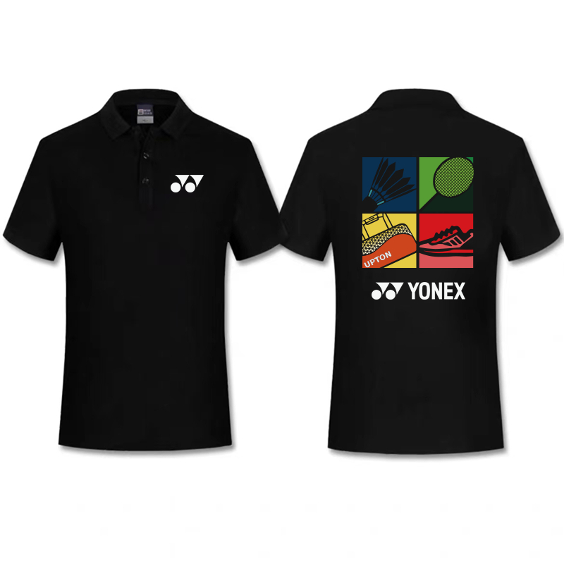 Yonex ใหม่ เสื้อยืดโปโล คอปก แขนสั้น ผ้าฝ้าย ระบายอากาศ แฟชั่นสําหรับผู้ชาย 2023