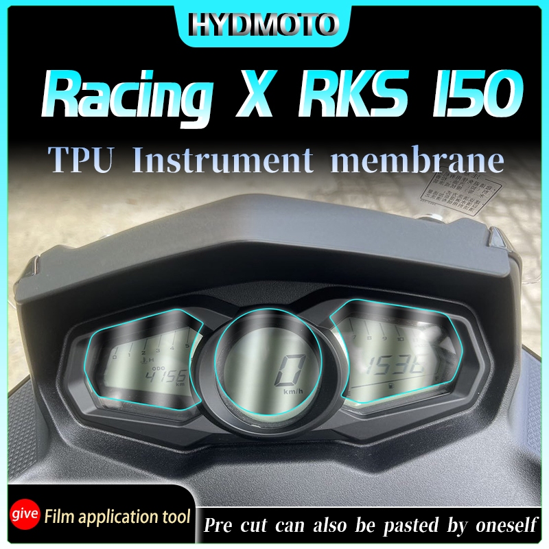 ฟิล์มใส ติดไฟหน้า อุปกรณ์เสริม สําหรับ KYMCO Racing X RKS 150 Long March Edition