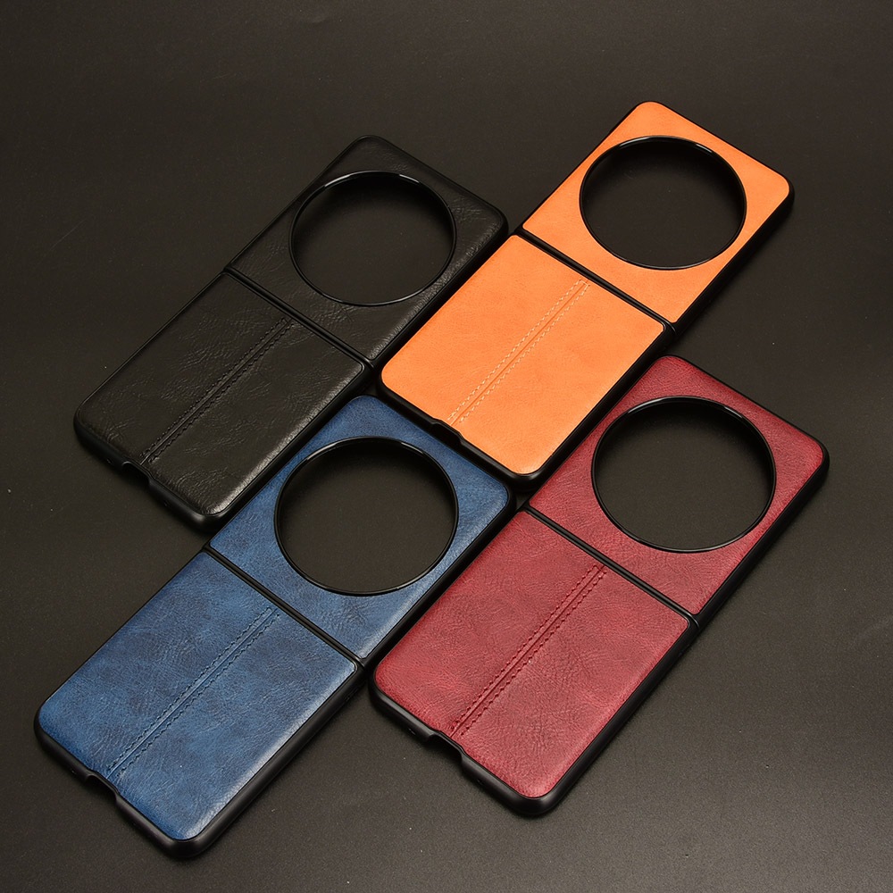 เคสโทรศัพท์มือถือหนังวัว แบบบางพิเศษ ป้องกันเต็มรูปแบบ สําหรับ TECNO PHANTOM V FLIP