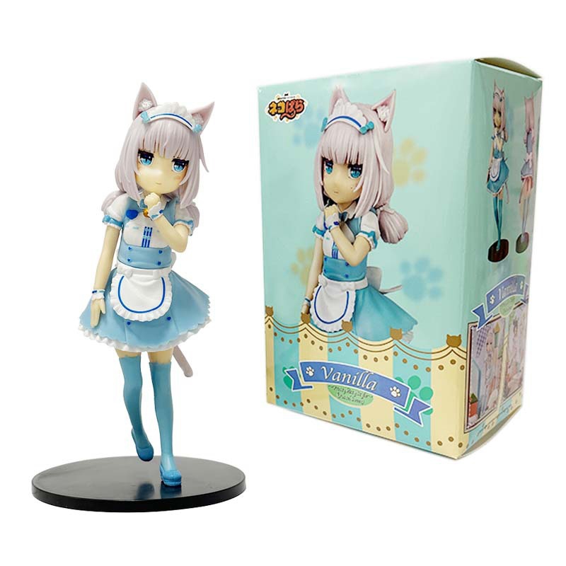 โมเดลฟิกเกอร์ PVC รูปการ์ตูนอนิเมะแมว Nekopara Kawaii Cat Girl Chocola น่ารัก ขนาด 18 ซม. เหมาะกับของขวัญ ของเล่นสําหรับเด็ก - รูปที่ 3