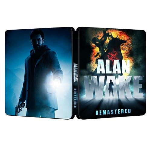 (เคสเหล็กเท่านั้น ไม่มีแผ่นเกม)alan Wake Remastered | สําหรับหนังสือเหล็ก PS4/PS5 | กล่องออนไอแฟนตาซ