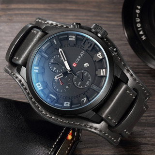 Bless U นาฬิกาข้อมือควอทซ์แฟชั่น กันน้ํา สําหรับผู้ชาย