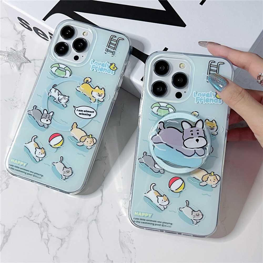 เคสโทรศัพท์มือถือ พร้อมแหวนแม่เหล็ก สองชั้น สําหรับ iPhone 15promax 15 15pro 14 13 12 14promax 13 12Pro 13promax 14Pro