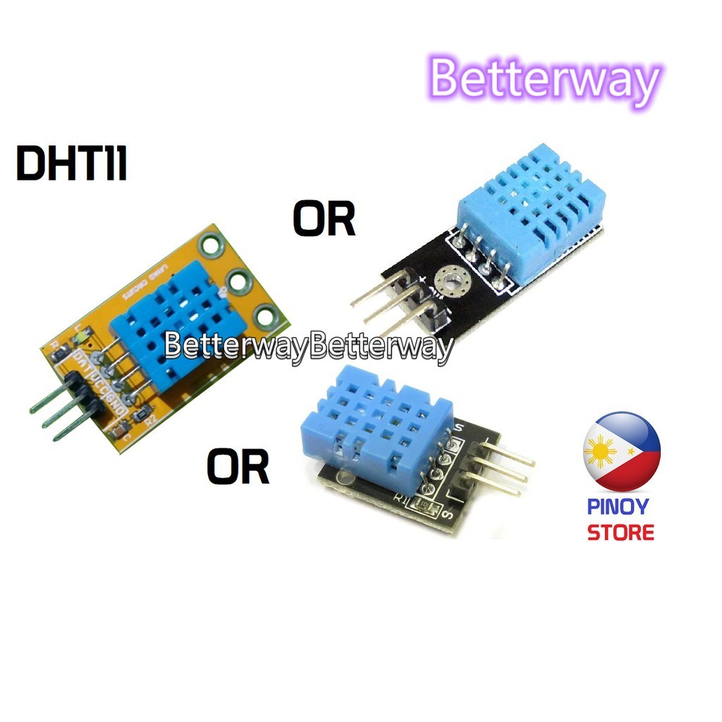 โมดูลเซ็นเซอร์ความชื้นอุณหภูมิ DHT11 1 ชิ้นสําหรับ Arduino DHT-11