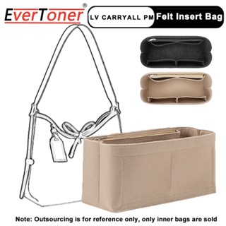 Evertoner Carryall PM Felt Cloth Insert Bag With Zipper Trav…