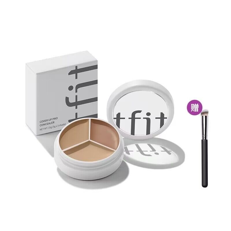 Tfit คอนซีลเลอร์ 15 กรัม ปกปิดจุดด่างดํา สิว เรียบเนียน ละเอียดอ่อน ปรับสมดุลผิวหมองคล้ํา แต่งหน้า
