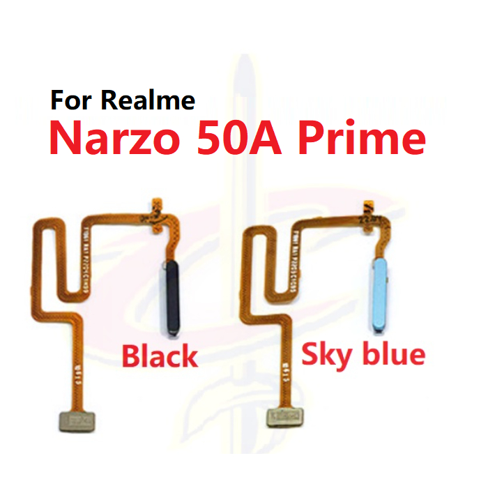 สแกนนิ้ว แพรสแกนนิ้ว ( Finger ) ปุ่มเปิดปิด สําหรับ Realme Narzo 50A Prime