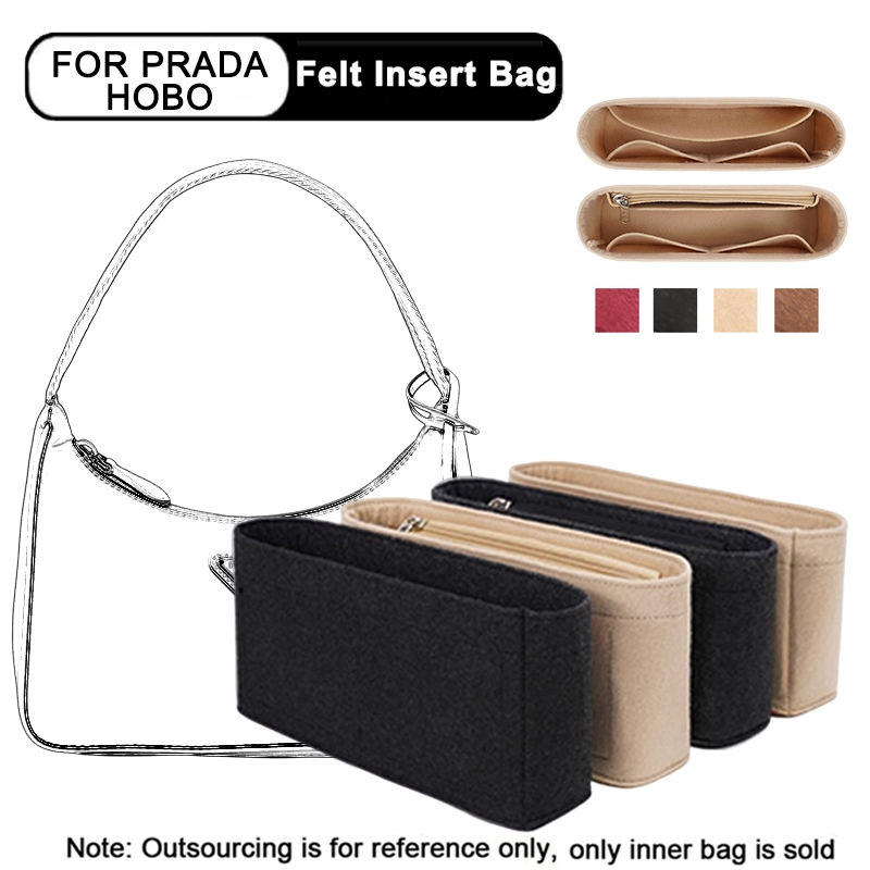 P Hobo กระเป๋าออแกไนเซอร์ใต้แขน สําหรับใส่เครื่องสําอาง กระเป๋าถือ เหมาะกับการพก