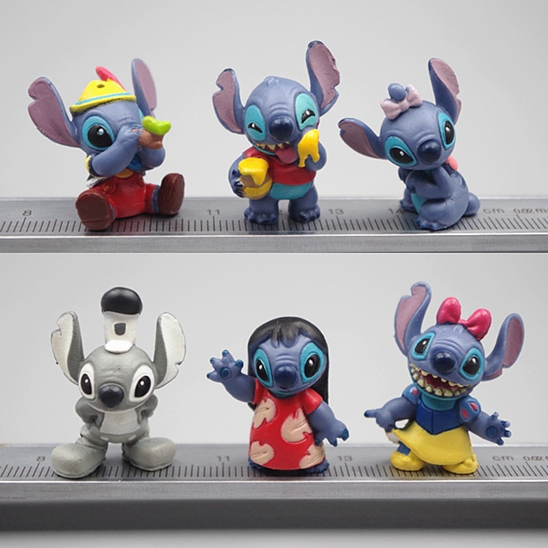 6 ชิ้น/เซ็ต 2-3 ซม.อะนิเมะการ์ตูนรูป Angel Snow White น้ําผึ้งรุ่น Q PVC Action Figures ตุ๊กตาของเล่นเด็กของขวัญ
