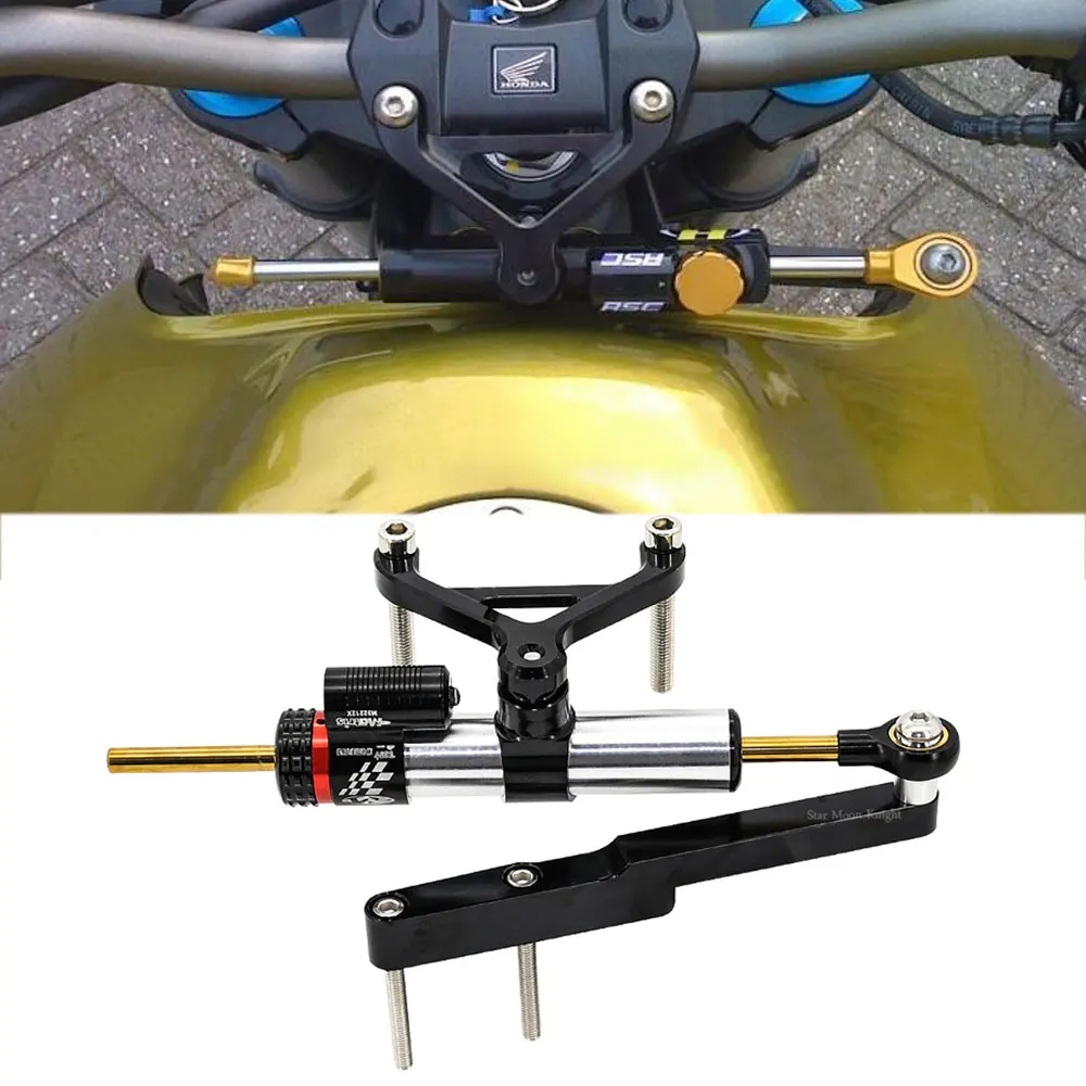 โช๊คอัพกันสะบัด อุปกรณ์เสริม สําหรับ HONDA CB1000R CB1000R 2008-2016 T6 6061