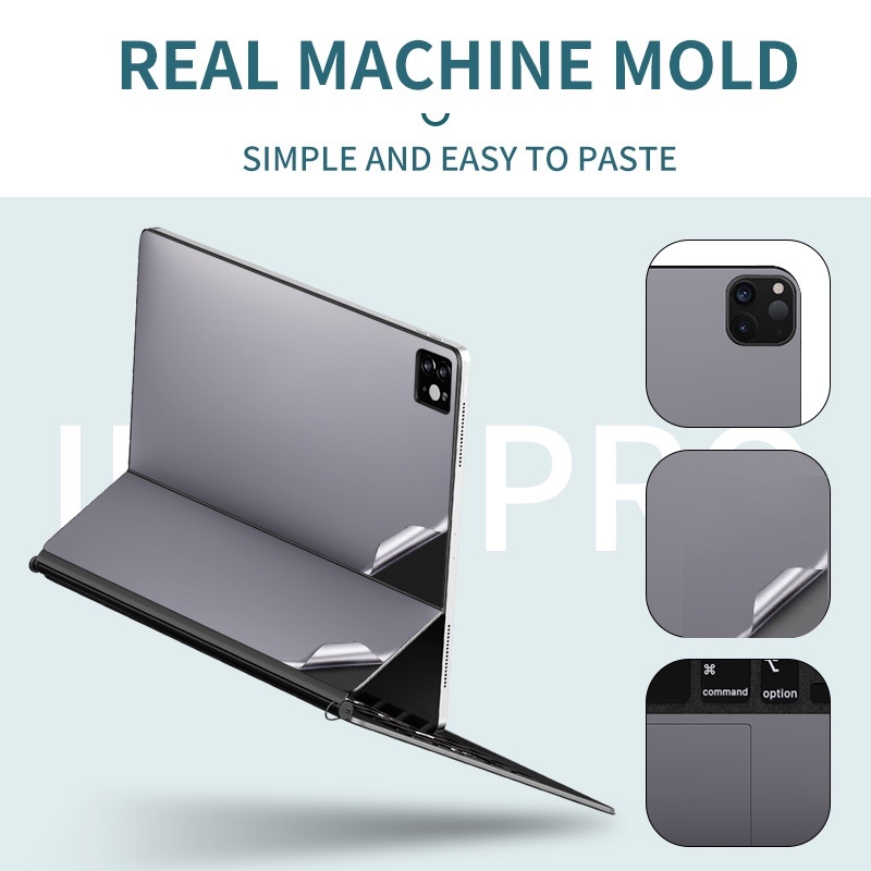 สติกเกอร์ฟิล์ม TPU สีพื้น สําหรับคีย์บอร์ด Magic Keyboard 2022 Ipad Pro11 2021 Ipad 12.9 นิ้ว Ipad 10 2022 Pro6 5 4