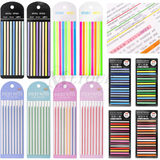 160/300 แผ่น / ชุด สีสันสดใสสลิมอิทโพสต์เครื่องหมายหนังสือป้…