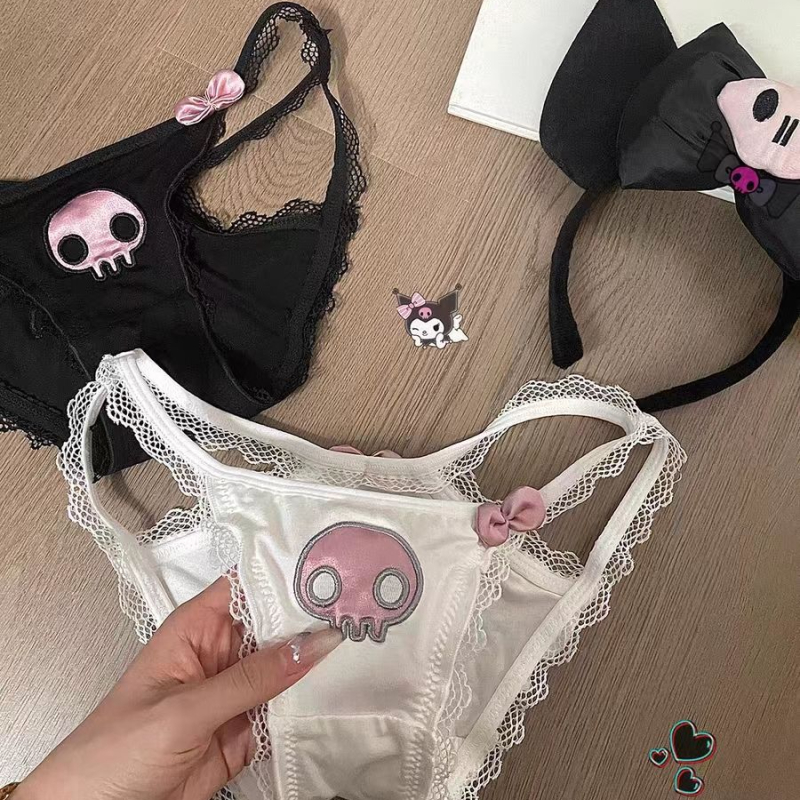 {Angel In the Devil} กางเกงชั้นใน ผ้าตาข่าย ปักลายลูกไม้ เซ็กซี่ สําหรับผู้หญิง